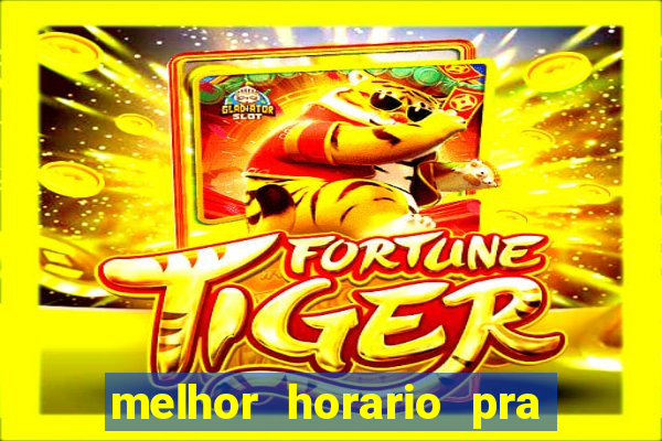 melhor horario pra jogar fortune rabbit